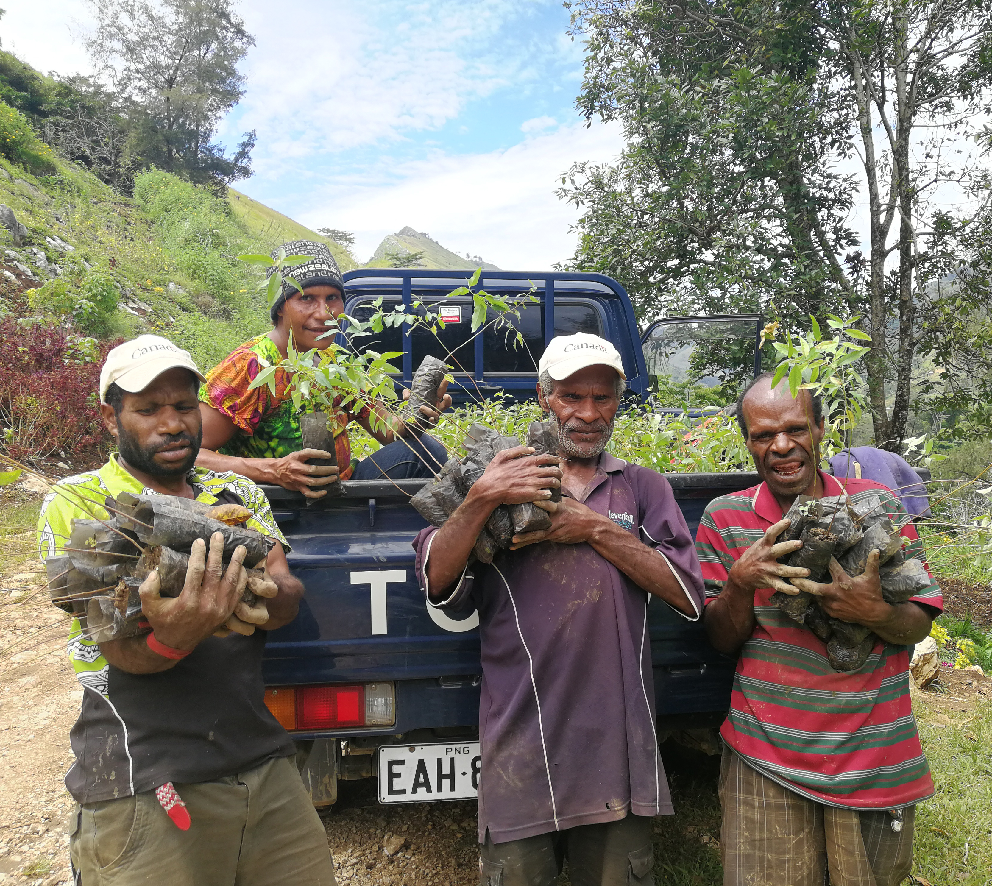 巴布亚新几内亚社区造林示范项目