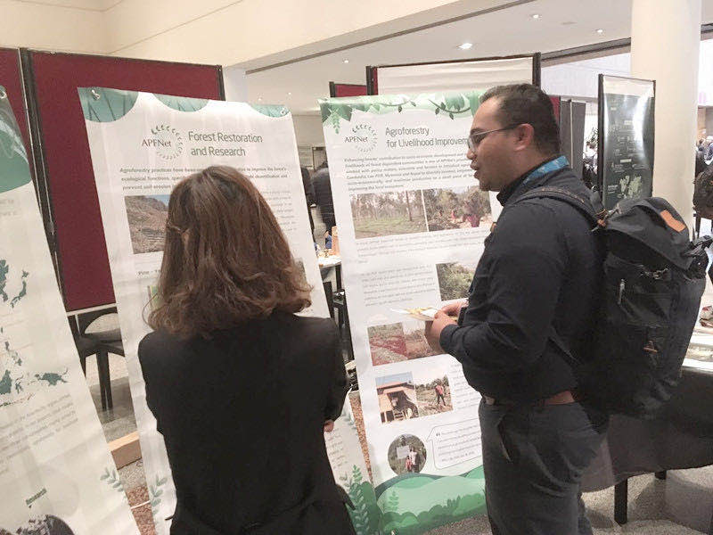 APFNet promotes agroforestry projects at the Fourth World Congress on Agroforestry