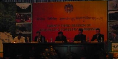 APFNet participated in 23rd APFC Session convened in Bhutan